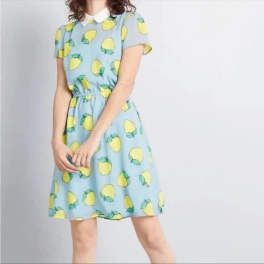 ModCloth lemon dress, size medium